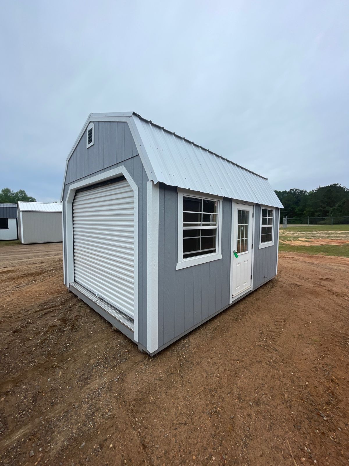 Lofted garage