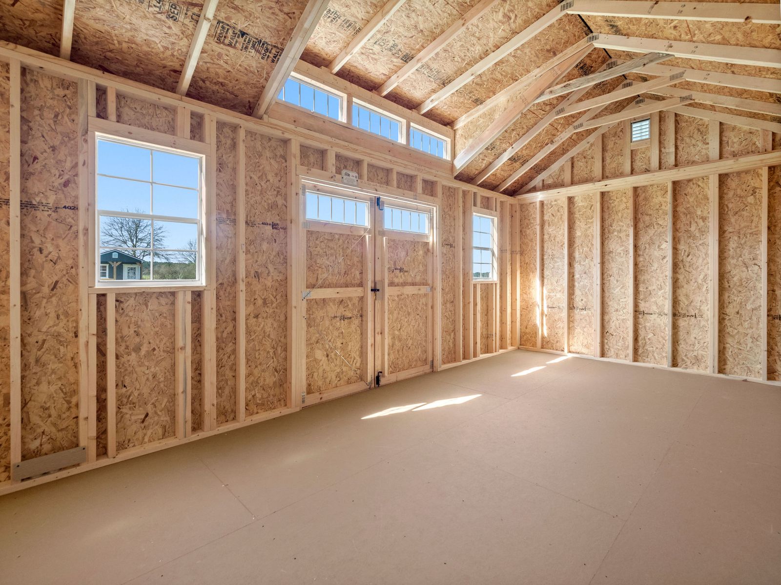Custom building interior